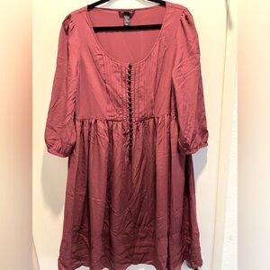 H&M womens dress size 12 red
